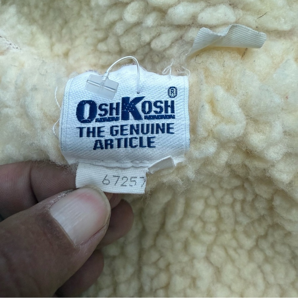 Vintage OshKosh Sherpa Lined Jacket - Picture 8 of 9